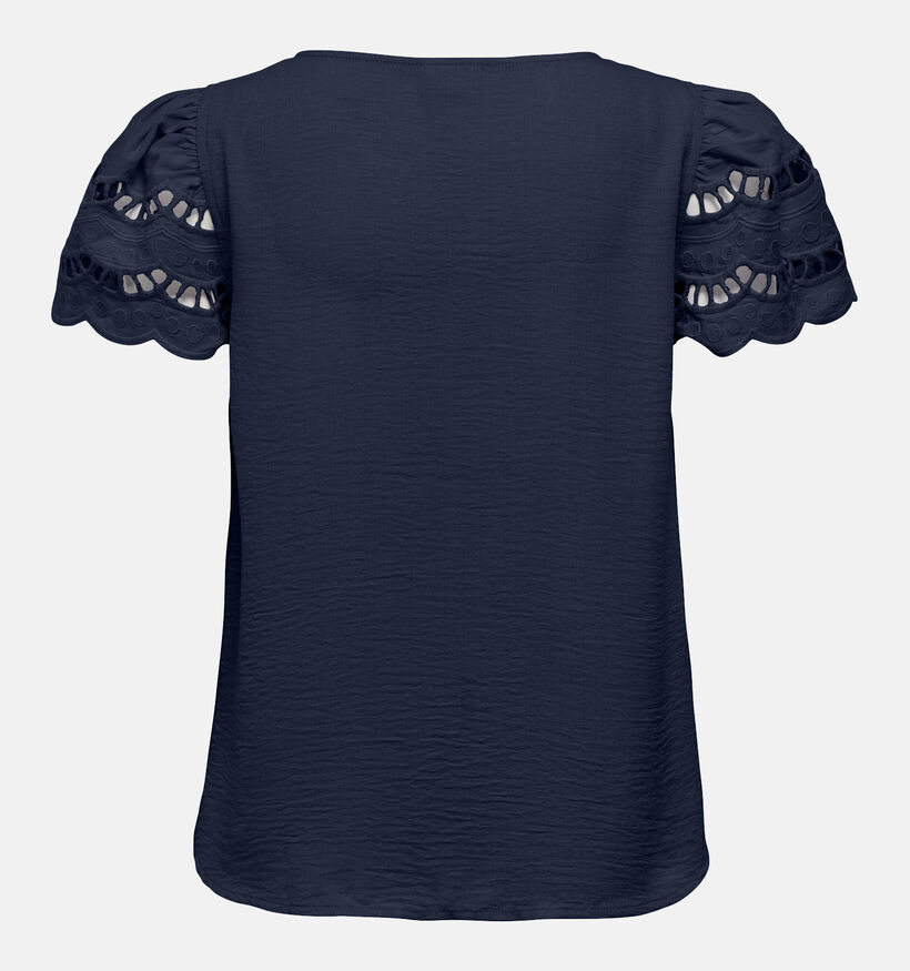 JDY Hannah Blauwe T-shirt voor dames (353254)