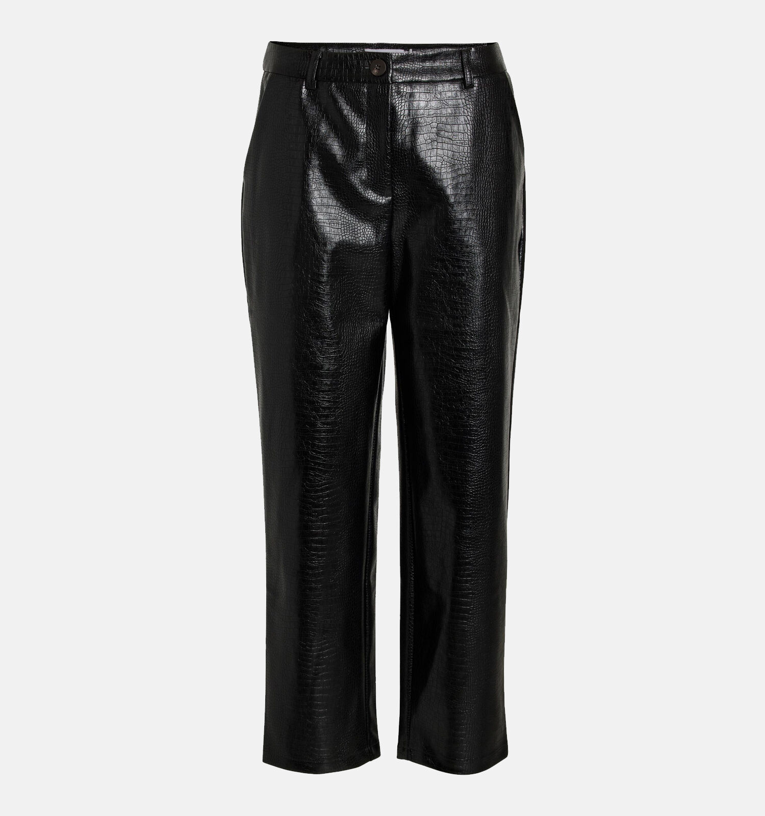 Vila Croco Pantalon en Noir Femmes Pantalons en ligne sur TORFS.BE