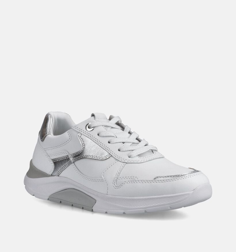 Gabor Baskets casual en Blanc pour femmes (368401) - pour semelles orthop&eacute;diques
