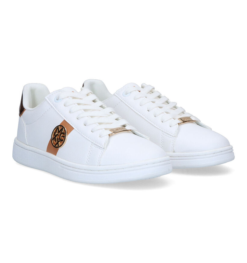 Mexx Lanieke Baskets en Blanc pour femmes (319585) - pour semelles orthopédiques
