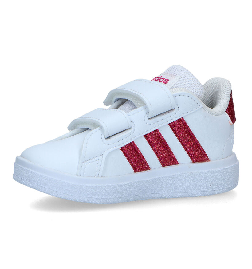 adidas Grand Court 2.0 CF Witte Sneakers voor meisjes (324673)