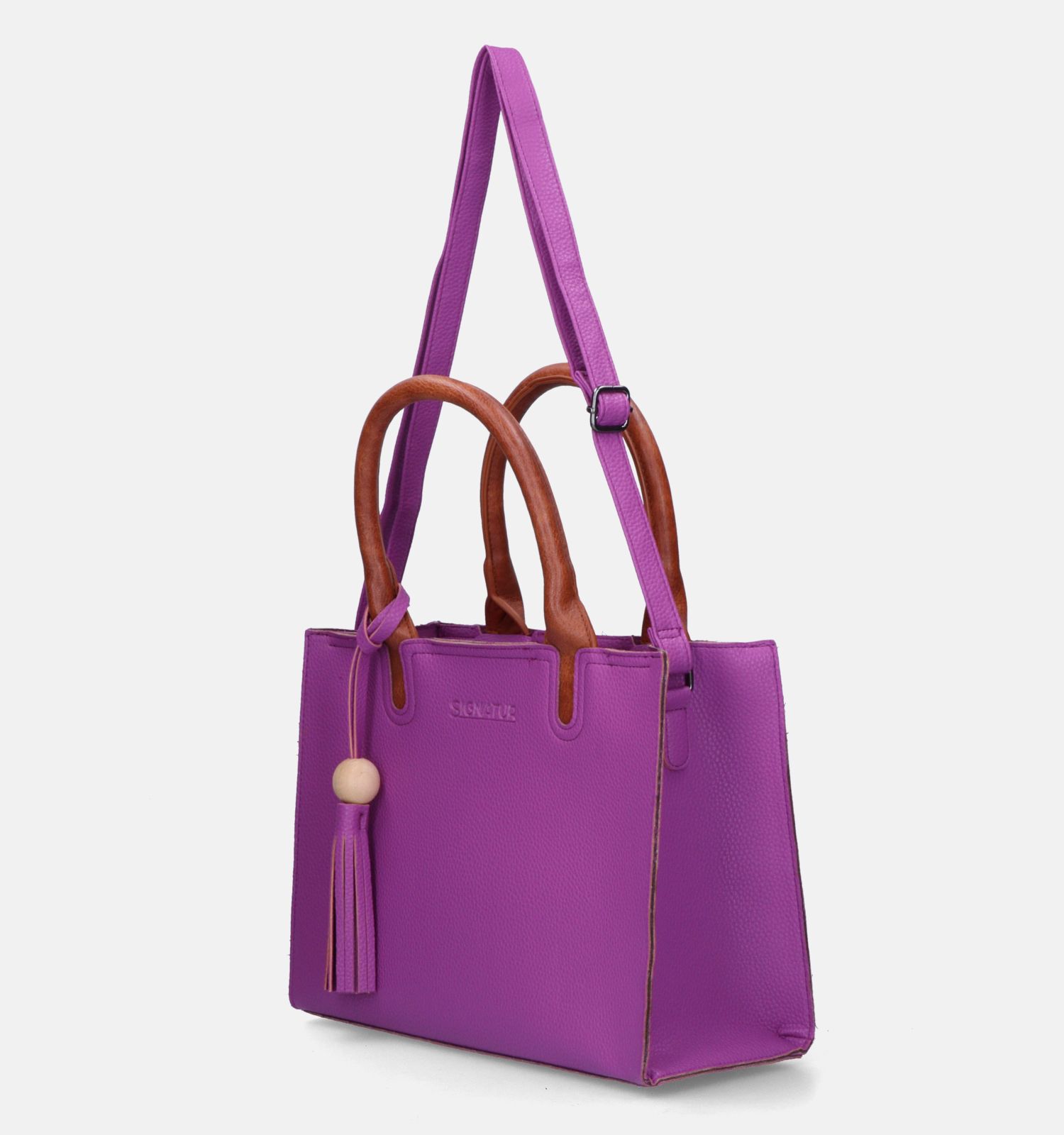 Signatur Paarse Handtas Dames Handtassen Online op TORFS.BE