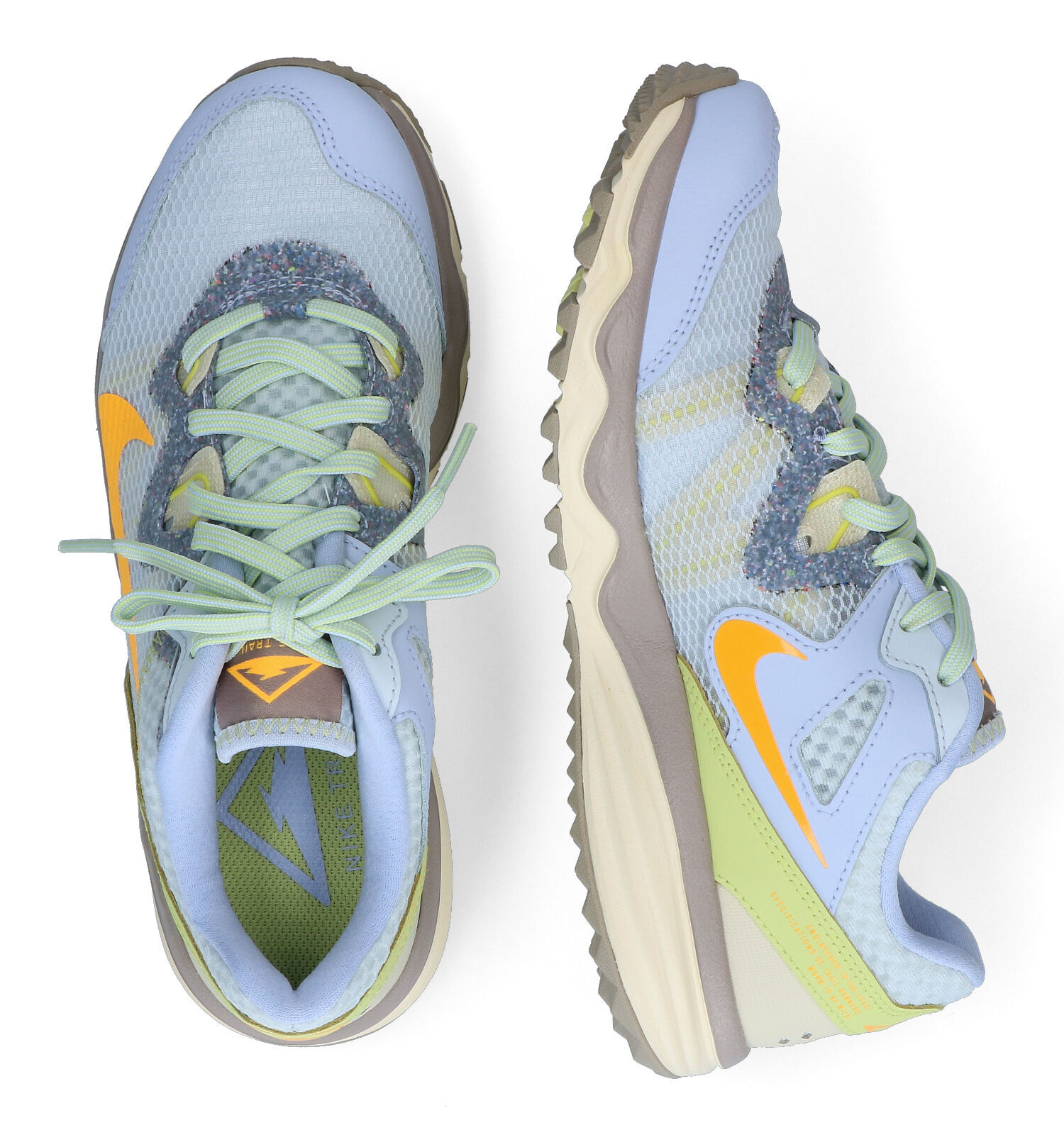 Nike Juniper Trail Blauwe Wandelschoenen Dames Outdoorschoenen