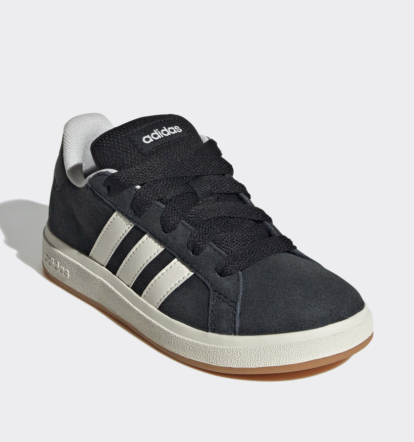 adidas Grand Court 00s Baskets en Noir pour garçons (365326) - pour semelles orthopédiques