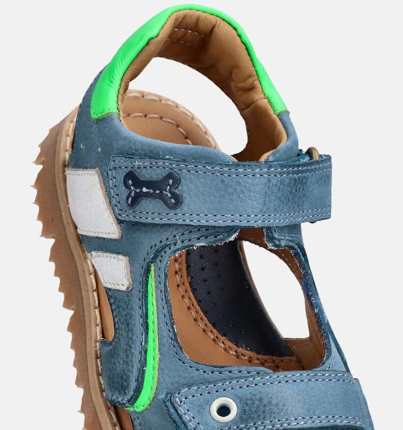 STONES and BONES Linus Sandales en Bleu pour gar&ccedil;ons (373748)