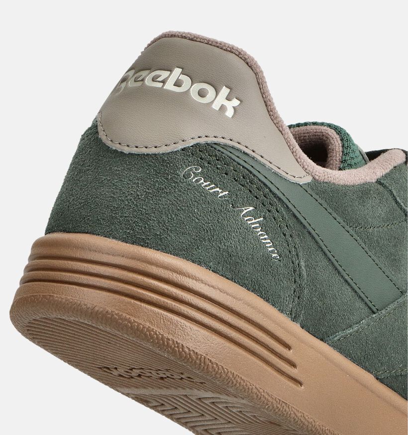Reebok Court Advance Kaki Sneaker voor heren (360701) - geschikt voor steunzolen