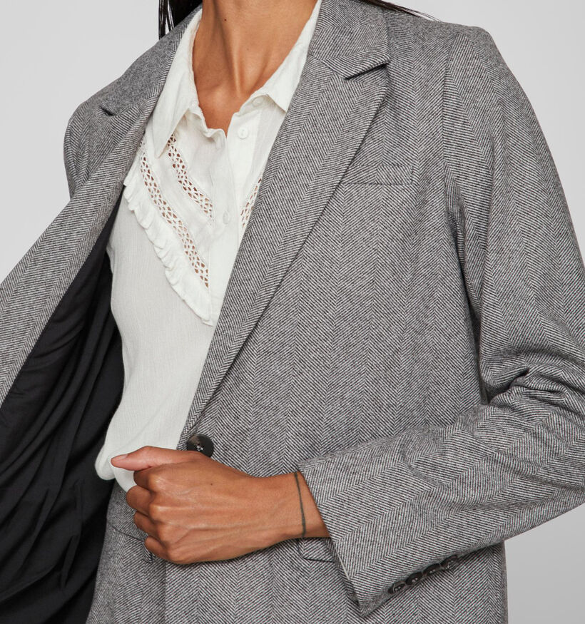 Vila Hyborn Grijze Blazer voor dames (334185)