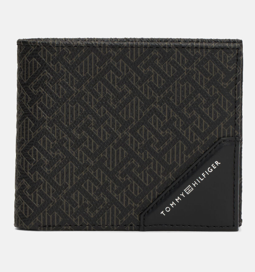 Tommy Hilfiger Monogram Zwarte Portefeuille voor heren (346651)
