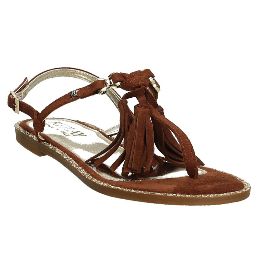 Replay Sandalen Bruin, , pdp