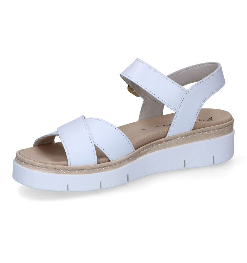 Gabor Beige Sandalen in leer (306586)