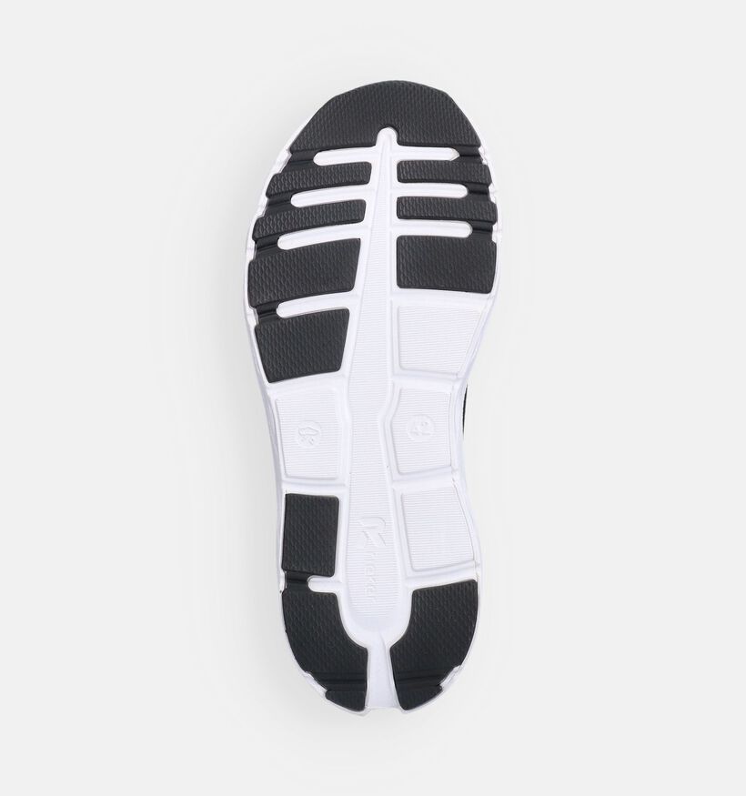 Rieker Baskets en Noir pour hommes (367557) - pour semelles orthop&eacute;diques