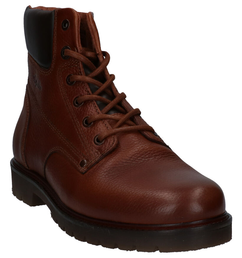 Australian Palermo Bottines en Brun en cuir (256195)