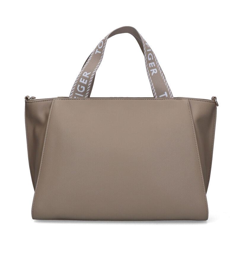 Tommy Hilfiger Tommy Life Tote Cabas en Beige pour femmes (327741)