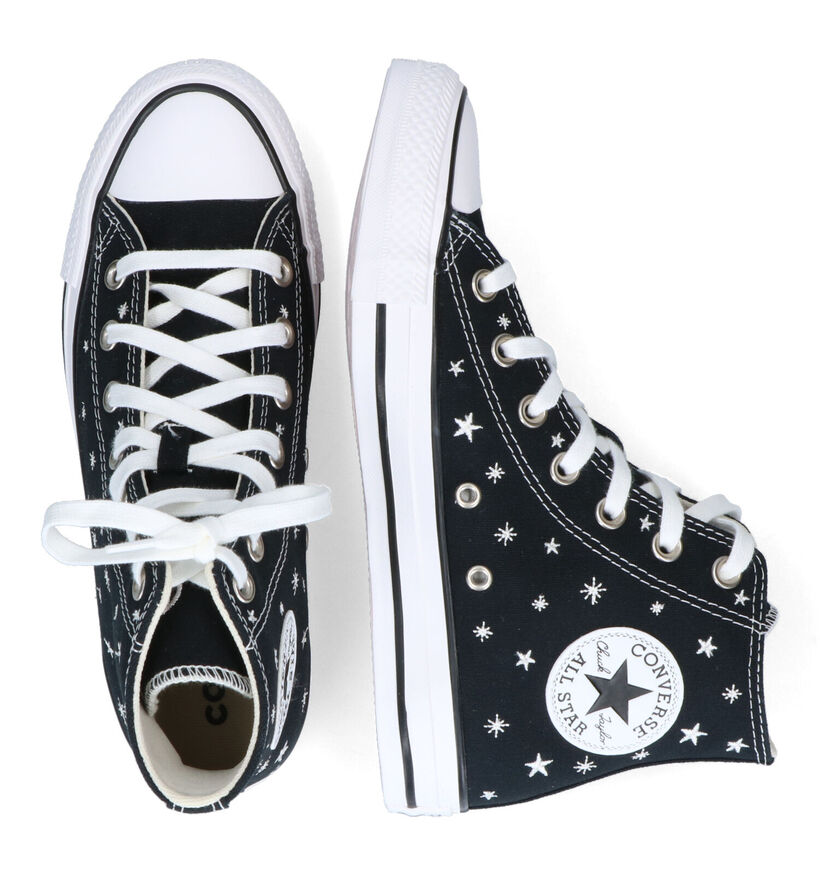 Converse CT All Star Baskets en Noir pour femmes (312278)