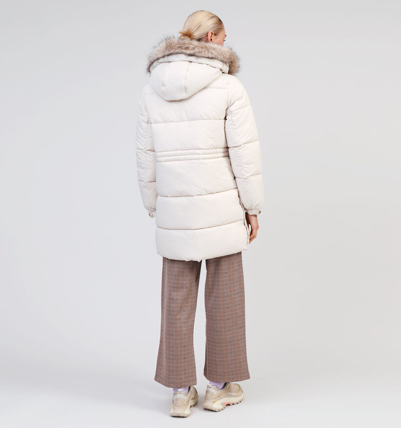 Vero Moda Pinar Beige Lange winterjas voor dames (344071)