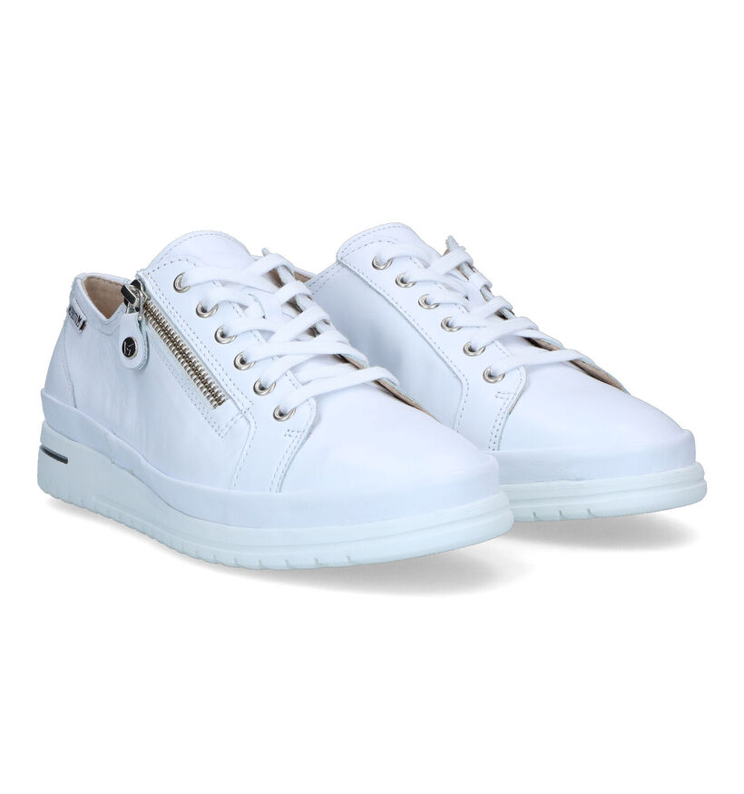 Mephisto June Chaussures à lacets en Blanc pour femmes (323322) - pour semelles orthopédiques
