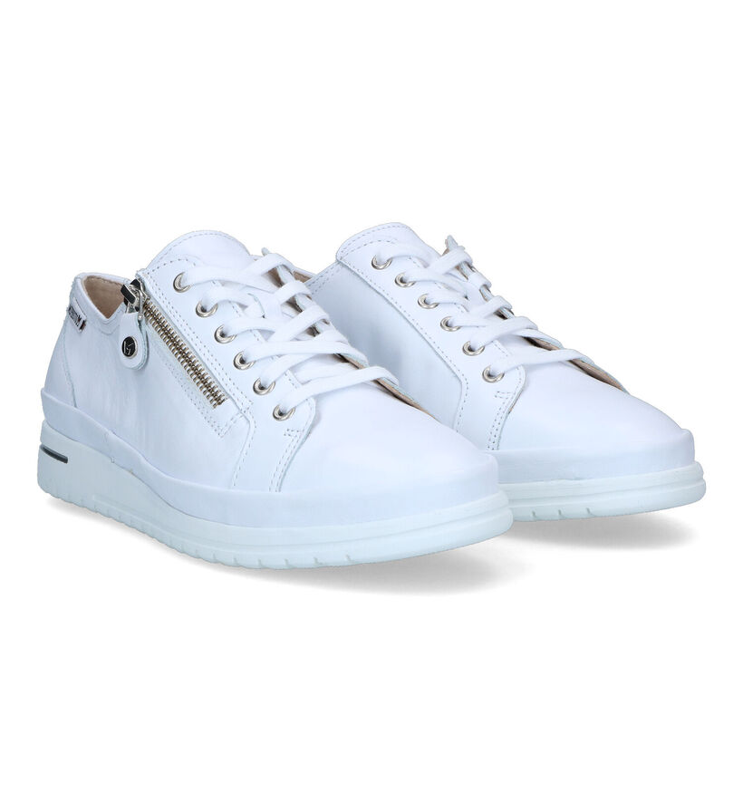 Mephisto June Chaussures à lacets en Blanc pour femmes (306942) - pour semelles orthopédiques