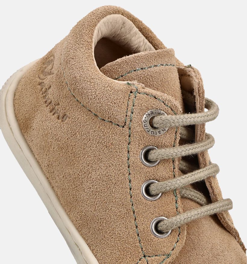 Naturino Cocoon Suede Chaussures b&eacute;b&eacute; en Marron pour filles, gar&ccedil;ons (371639) - pour semelles orthop&eacute;diques