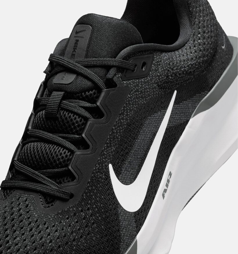 Nike Winflo 11 Road Run Zwarte Sportschoenen voor heren (359806) - geschikt voor steunzolen