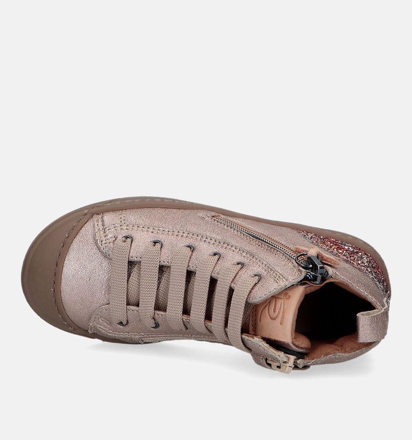 FR by Romagnoli Rose gold Hoge schoenen voor meisjes (330301) - geschikt voor steunzolen