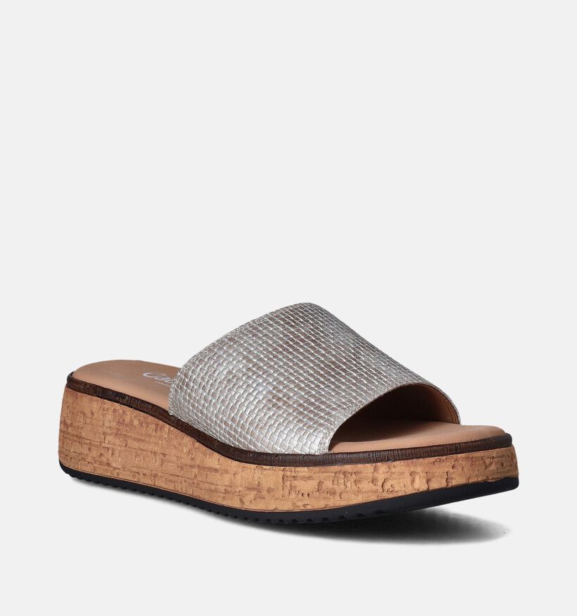 Gabor Beige Slippers met Sleehak voor dames (355073)