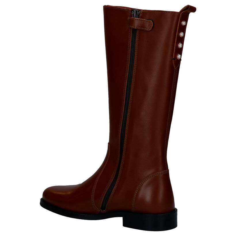 Hampton Bays Cognac Laarzen in leer (282871)