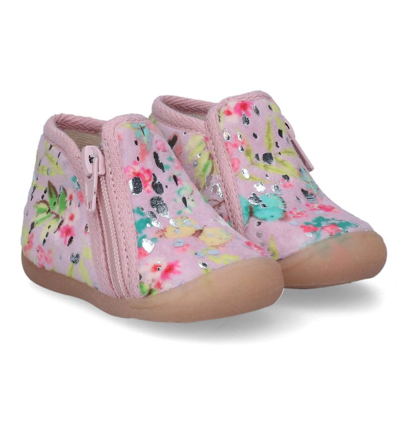 Bellamy Tada Pantoufles en Rose pour filles (316991)