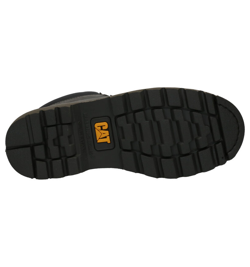 Caterpillar Bottines en Gris foncé en nubuck (256188)