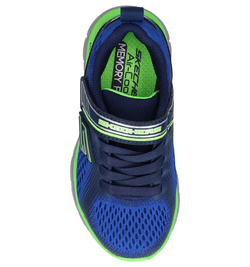 Blauwe Sneakers Skechers Flex Advantage in stof (250711)
