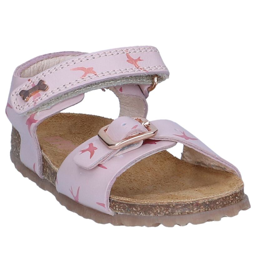 STONES and BONES Crast Witte Sandalen in leer (287861)