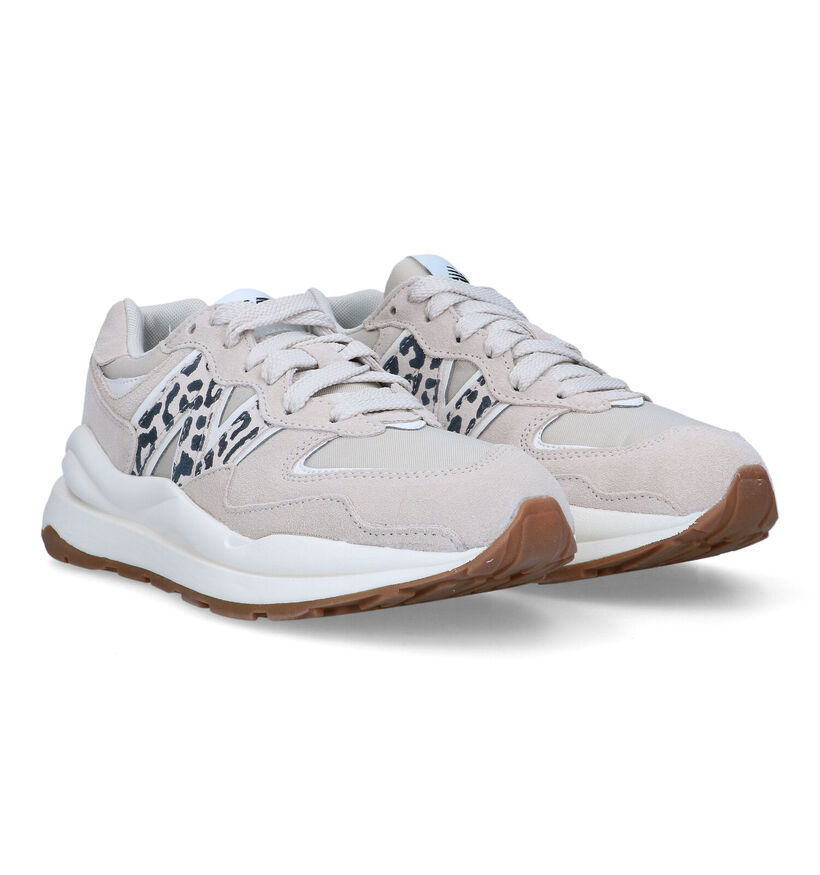 New Balance W 5740 Baskets en Beige pour femmes (319278) - pour semelles orthopédiques