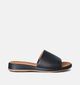 Gabor Nu-pieds en cuir en Noir pour femmes (355019)