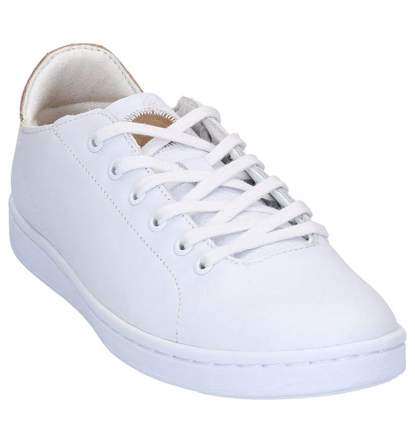 Woden Jane Leather Witte Sneakers in leer (266515)