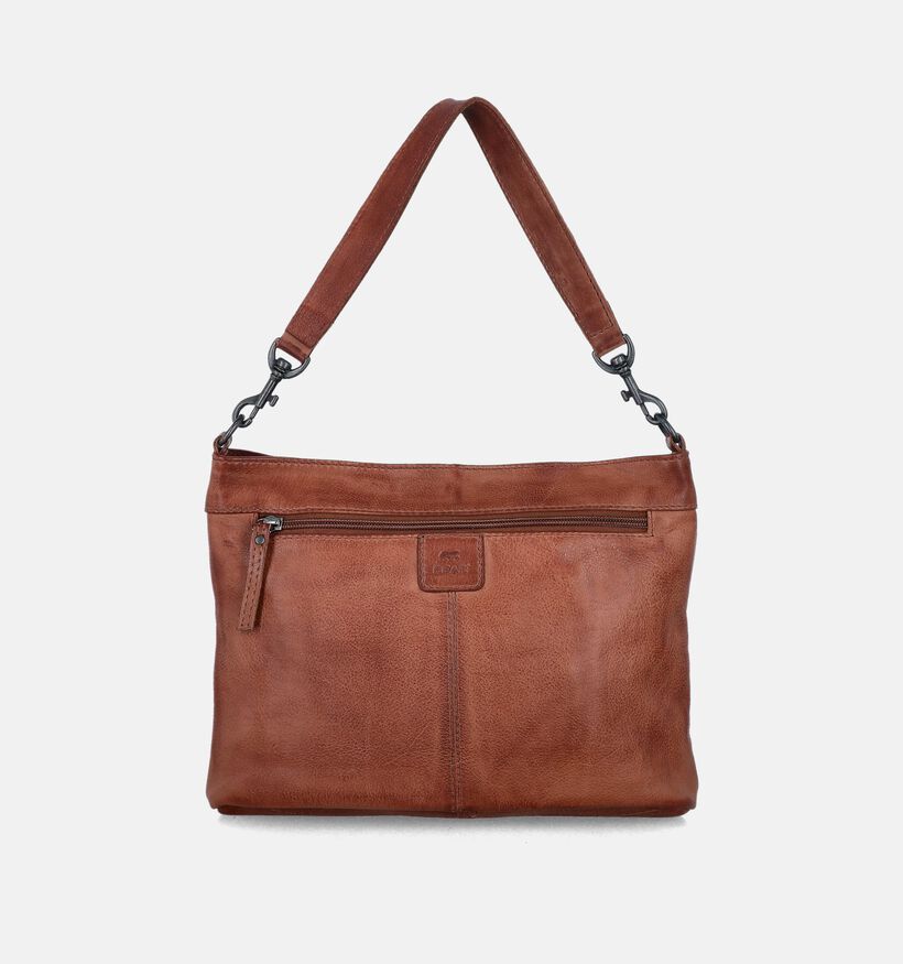 Bear Design Cognac Schoudertas voor dames (358901)