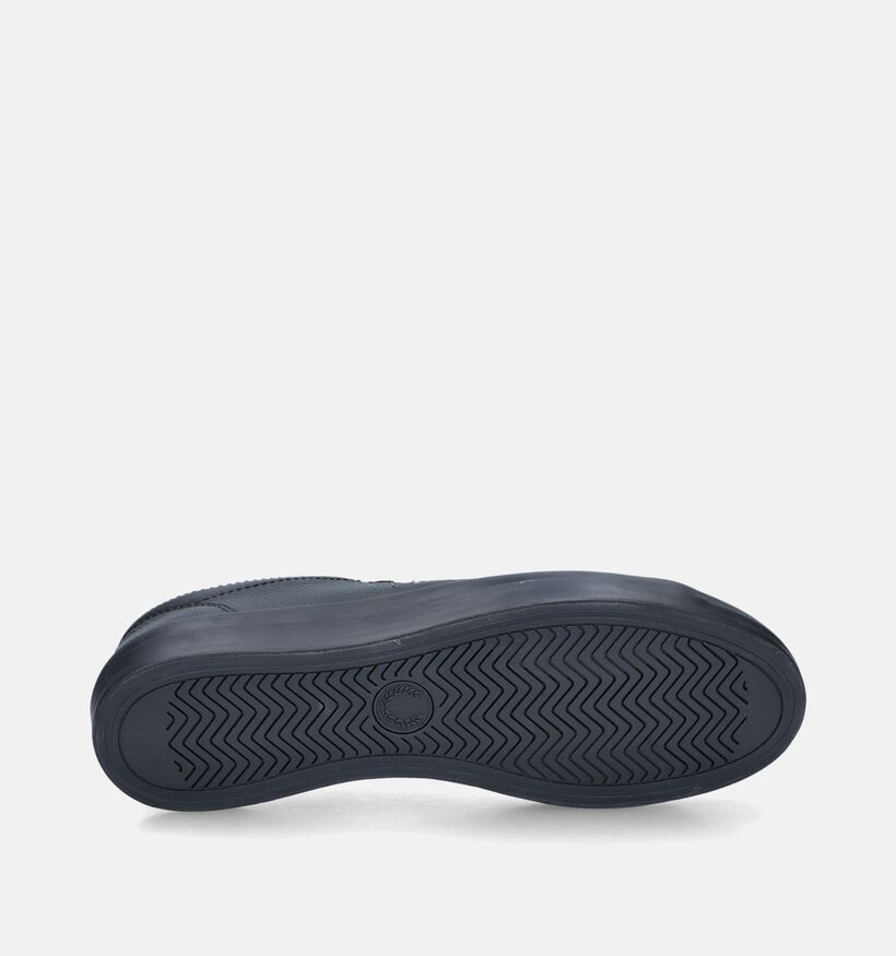Fred Perry Baseline Zwarte Veterschoenen voor heren (349694) - geschikt voor steunzolen