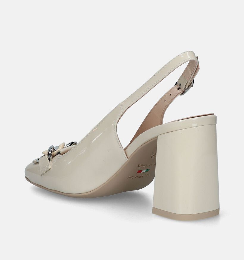 NeroGiardini Escarpins slingback en Beige clair pour femmes (337143)