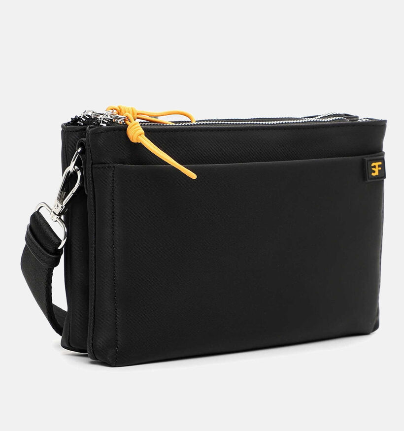 Suri Frey Sac port&eacute; crois&eacute; en Noir pour femmes (371434)