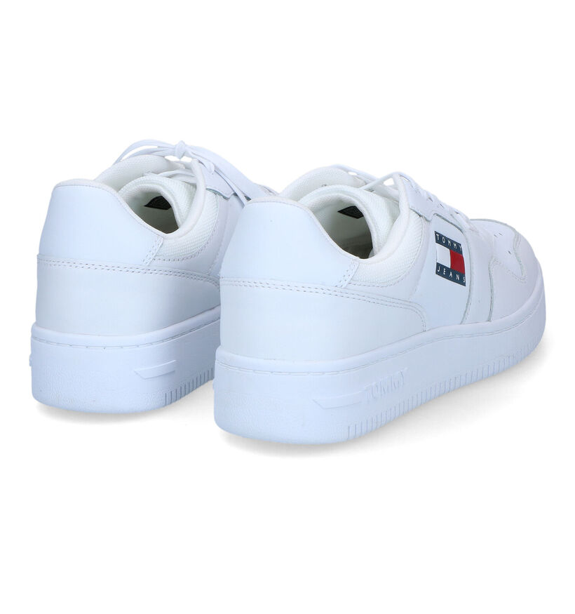 TH Tommy Jeans Retro Baskets en Blanc pour femmes (318208) - pour semelles orthopédiques