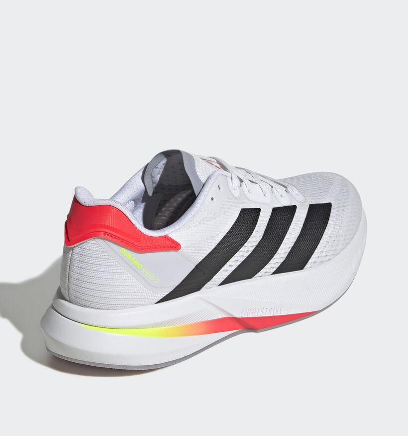 adidas Duramo Speed Chaussures de sport en Blanc pour hommes (357255) - pour semelles orthopédiques