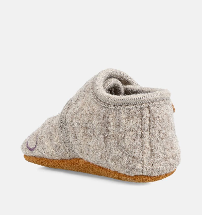 Enfant Grape Shake Hartjes Grijze Babypantoffels voor meisjes (379542)