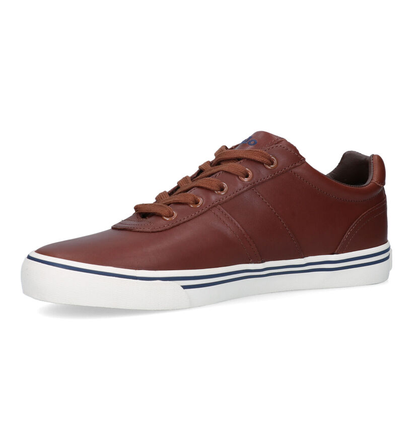 Polo Ralph Lauren Hanford Chaussures à lacets en Cognac pour hommes (330022)