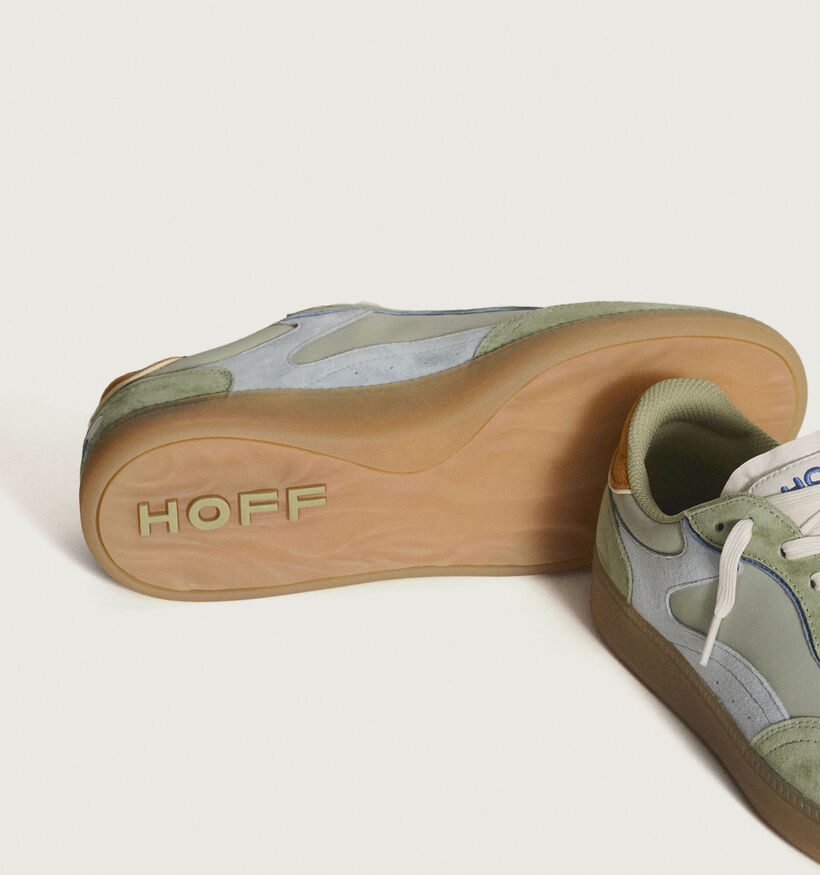 HOFF Park Kaki Veterschoenen voor heren (353329) - geschikt voor steunzolen