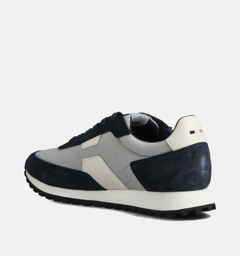 BOSS Witte Veterschoenen voor heren (359092) - geschikt voor steunzolen