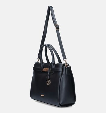 L.Credi Sacs à main Noir/Cognac