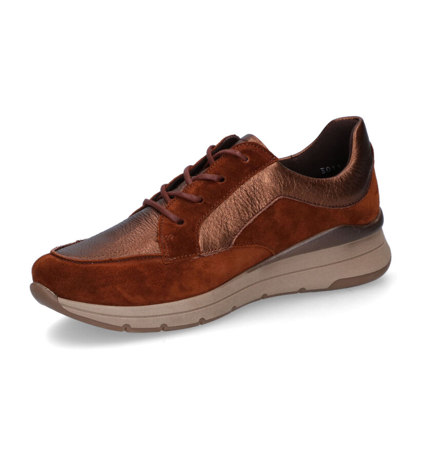 Ara High Soft Cognac Veterschoenen voor dames (298943)