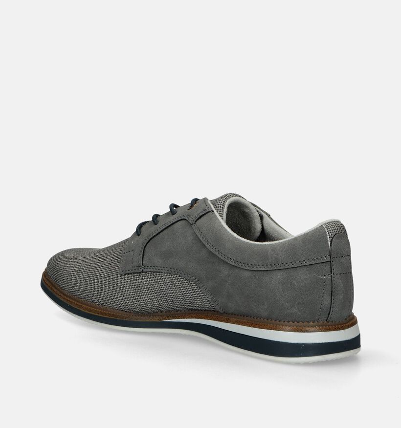 SJ Chaussures classiques en Gris pour hommes (340100)