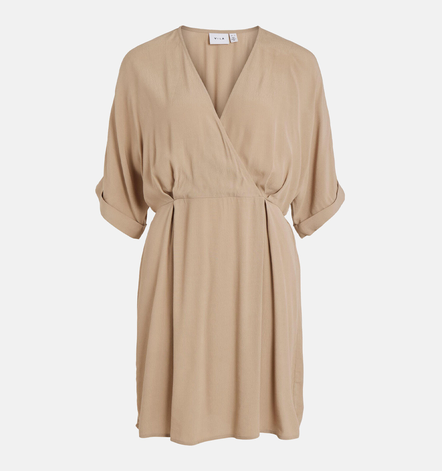 Vila Fulia Camel Jurk Dames Kleedjes Online op TORFS.BE