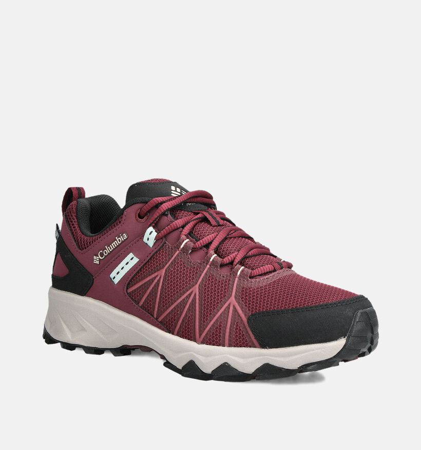 Columbia Peakfreak II Outdry Chaussures de randonnée en Bordeaux pour femmes (359522) - pour semelles orthopédiques