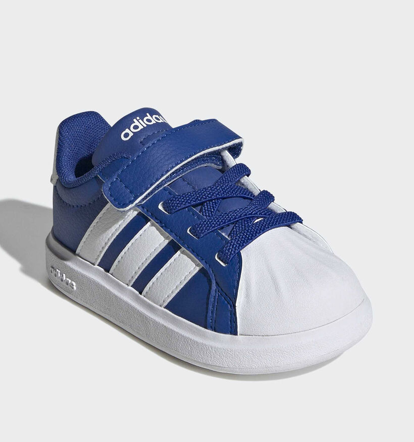 adidas Streettalk Blauwe Sneakers voor jongens (372798) - geschikt voor steunzolen