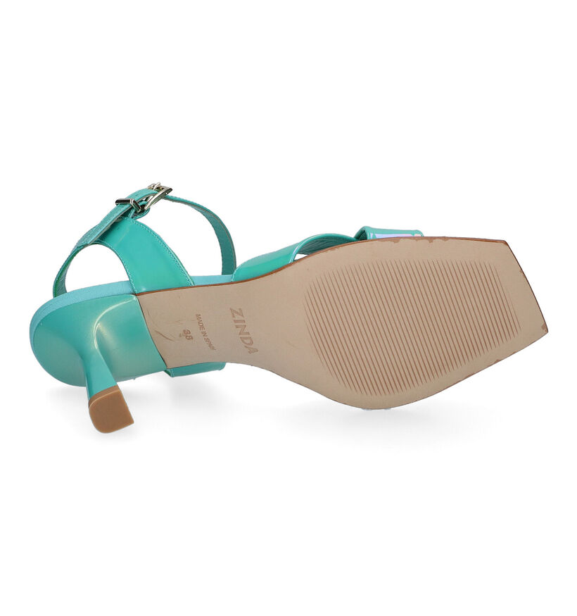 Zinda Turquoise Sandalen voor dames (308363)